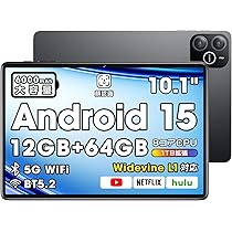 Amazon.co.jp: 【2026新登場・Android 15 タブレット 大画面】 10 
