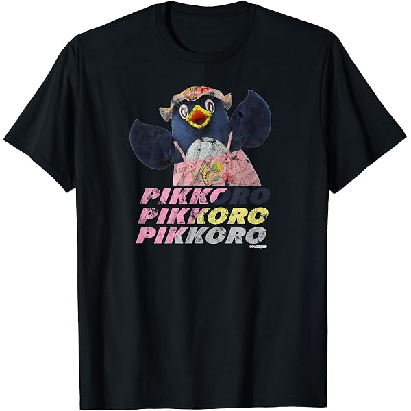 Amazon | 【にこにこ、ぷん】集合 COOL イラスト ブラック Tシャツ | T