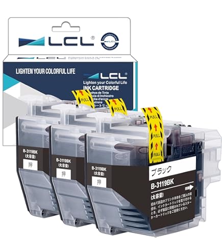 Amazon.co.jp: LCL LC3119 LC3119-4PK ブラザー 用 インク lc3119 純正