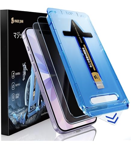 Amazon | MAGIC JOHN iPhone 13/14& iPhone 13 Pro 6.1インチ用 強化