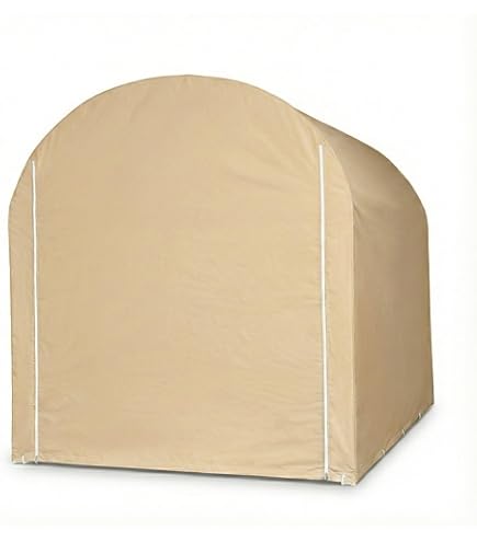 Amazon.co.jp: 高耐久シート サイクルハウス 3台用タイプ 自転車置場