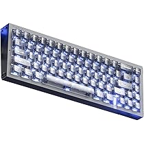 MelGeek REAL67 ラピッドトリガー透明紫キーボード Melgeek REAL67 Magnetic Keyboard