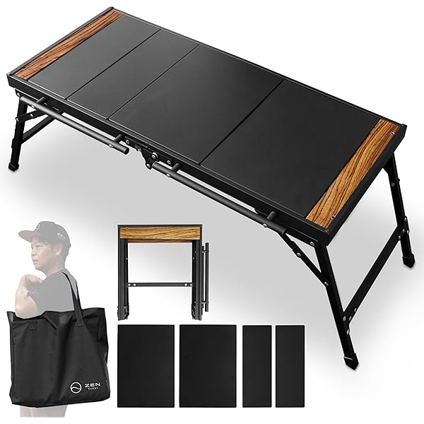 Amazon.co.jp: アノバ ANOBA ウッドロールトップテーブル ブラック