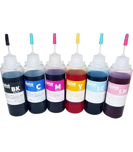 【クマ】 EPSON インクカートリッジ 6色セット カメ エプソン（EPSON） 純正インク カメ KAM-6CL-L 6色パック（増量）目印