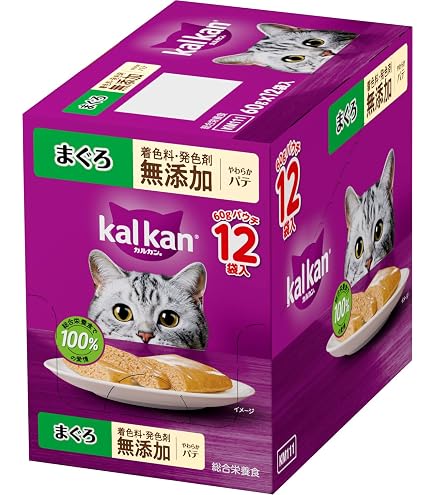 Amazon.co.jp: カルカン パウチ シニア猫用 11歳から 60g×12袋