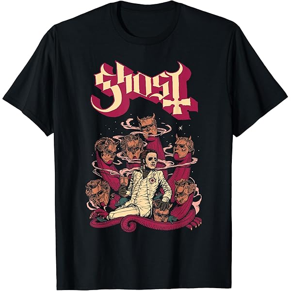Amazon | Ghost - Impera Maestro Tシャツ | Tシャツ・カットソー 通販