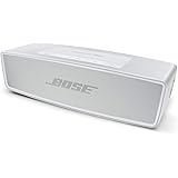 Bose SoundLink Mini Bluetooth speaker II ポータブル ワイヤレス スピーカー スペシャルエディション マイク付 最大8時間 再生 防滴 ラックスシルバー