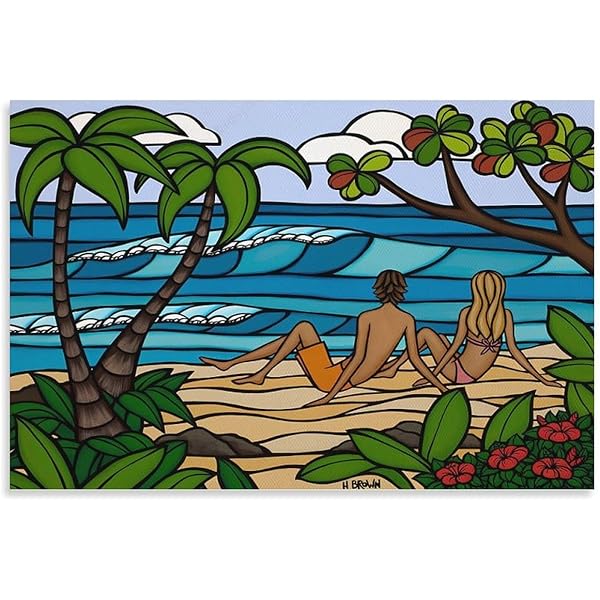heatherbrownプリント絵画（新品）RainbowSurf heatherbrownプリント絵画（新品）RainbowSurf Rainbow Surf