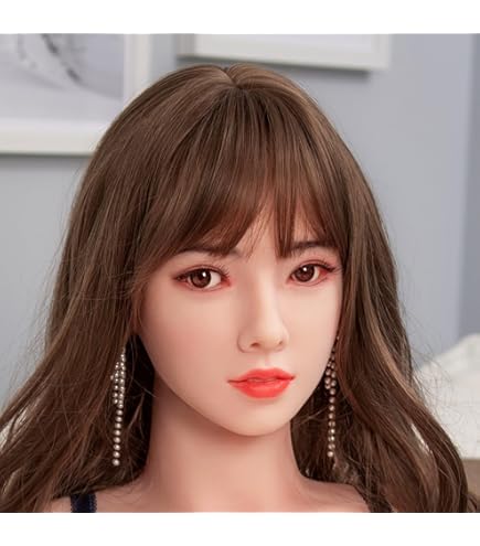 Amazon.co.jp: ドールの頭のみ ヘッド単体 シリコン製ドールHead
