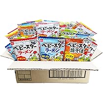 Amazon.co.jp: ベビースターラーメン ミニ 5種 各6袋 食べ比べ