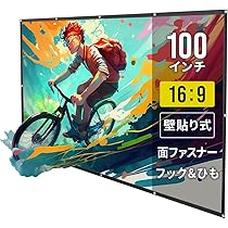 Amazon.co.jp: サンワダイレクト プロジェクタースクリーン 100