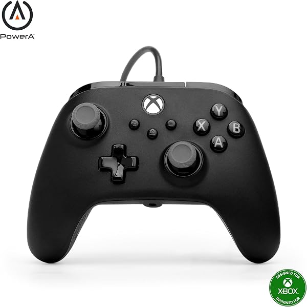【Xbox公式ライセンス商品】PowerA パワーエー アドバンテージプラス有線コントローラー for Xbox Series X|S - ブラックXBGP0439-01 - 1