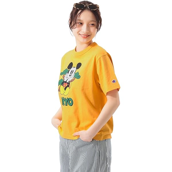 Amazon | [ビームスボーイ] L/Sシャツ 【別注】 Lee ダメージ