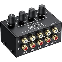 AM-4R 4入力アナログミキサー AM-4R 4入力アナログミキサー