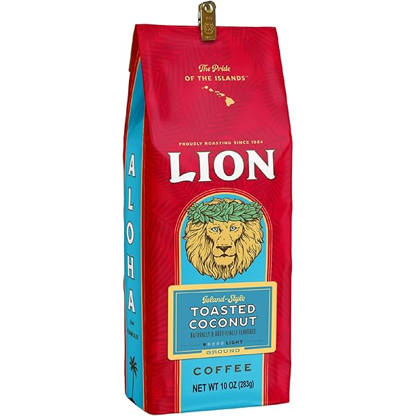 Amazon | ライオンコーヒー コナ100%24キャラット(豆) 198g | Lion