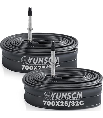 Chambre à air - CYCLINGCOLORS - 700 x 35C - Valve Schrader - Pack de 2 - Sport