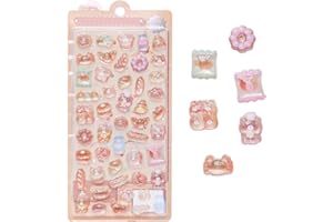 シール 可愛い 立体シール 3d立体ごほうびステッカー 女の子 キラキラ ステッカー 手帳用 diy用 水筒用 携帯電話飾り用 手芸用品 贈り物 (クマ)