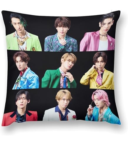 Amazon｜ラウール Snow Man 枕カバー ピローケース 45×45CM