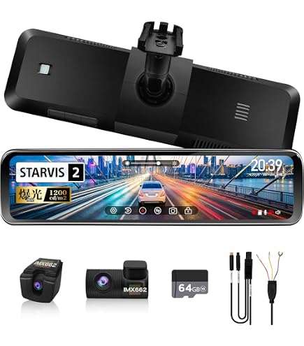 Amazon.co.jp: URVOLAX新登場 ミラー型ドライブレコーダー 純正交換 2K 
