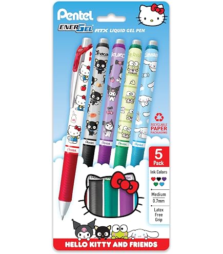 Amazon | JVPEN WRITING INSTRUMENT Wociud ハローキティ 0.7mm 6色