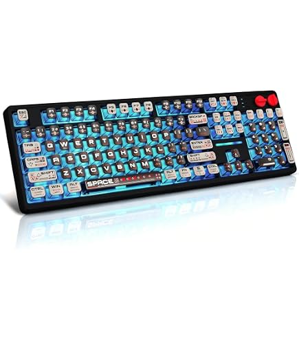 Amazon | Coolkiller CK98メカニカルキーボード バックライト付き充電