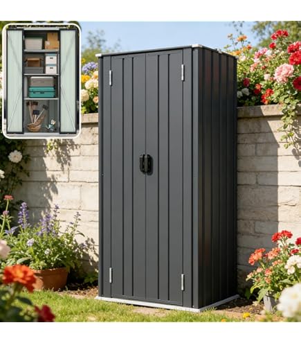 Amazon | 物置 屋外 家庭用収納庫 幅162*奥行き92*高181 大型 倉庫 Amazon | 物置 屋外 家庭用収納庫 幅162*奥行き92*高181 大型 倉庫