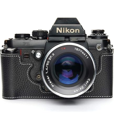 Amazon.co.jp: BolinUS Nikon FM2ケース ハンドメイド 本革