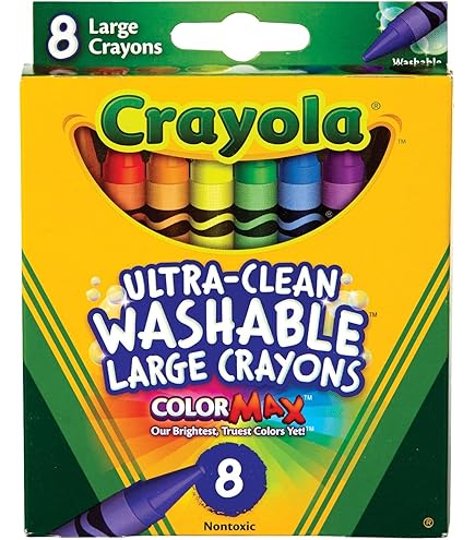 Amazon.co.jp: Jar melo ジャーメロ無毒の洗えるクレヨン24 色学校