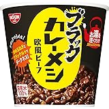 日清食品 日清ブラックカレーメシ 欧風ビーフ [炒め玉ねぎとブラックルゥ] 104g ×6個