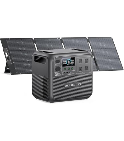 Amazon.co.jp: BLUETTI ポータブル電源 ソーラーパネルセット
