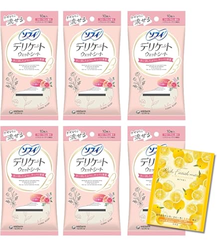 Amazon.co.jp: ソフィ デリケートウェットシート フローラルの香り 12