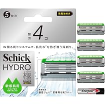 Amazon.co.jp: Schick(シック) ハイドロ極パワー 敏感肌 替刃（4コ