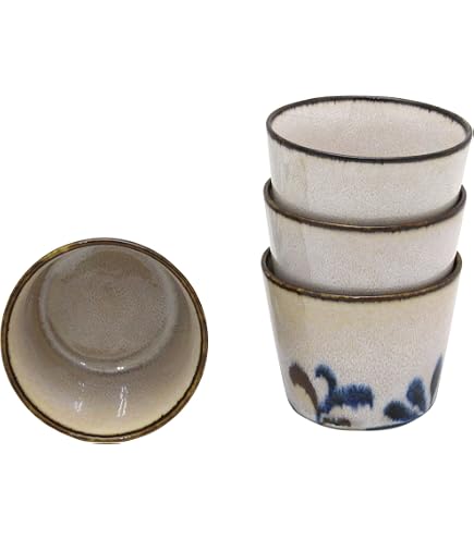 Amazon.co.jp: □□□沖縄□幸陶器□やちむん□花笠マカイ□6寸□ペア