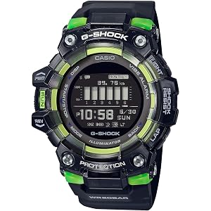 [カシオ] 腕時計 ジーショック G-SQUAD GBD-100SM-1JF メンズ ブラック
