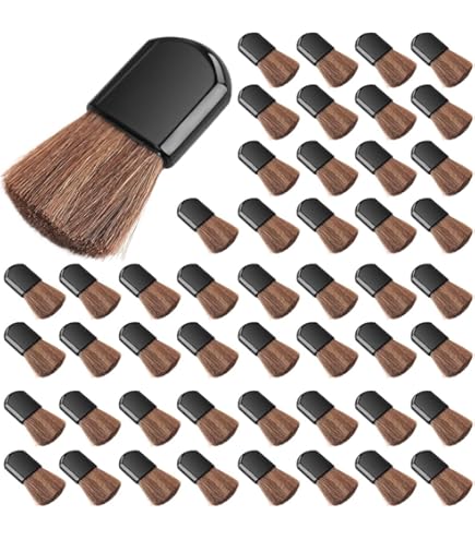 Amazon | 50個 メイクアップブラシ 使い捨て ミニ化粧品 フェイス