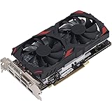 Radeon RX 580 グラフィックス カード 8GB GDDR5 ゲーミング グラフィックス カード 256BIT RX 580 グラフィックス カード デュアル ファン付き DVI DP HDML プラグ アンド プレイ