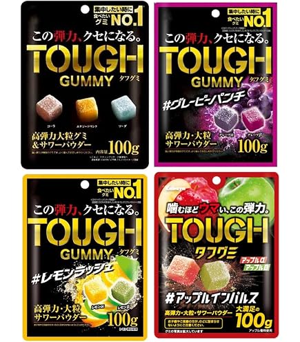 Amazon | カバヤ タフグミ 5種アソート （ タフグミ/グレーピーパンチ