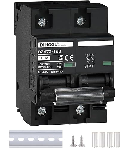 Amazon | 三菱電機 BH-K 2P 20A ノーヒューズ遮断器 (分電盤用) (2極