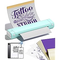 Amazon.co.jp: Itari M08F tattoo printer タトゥー用紙10枚付属  