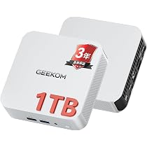 Amazon.co.jp: 【10年使える長期投資】GEEKOM A5 Pro ミニPC「全金属×3