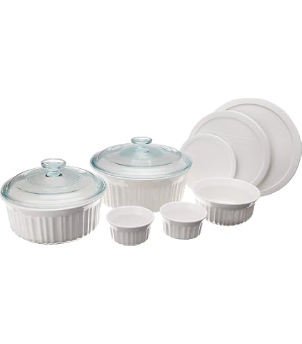 Amazon | CorningWare フレンチホワイト 1.5クォート 楕円形