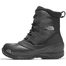 箱あり THE NORTH FACE スノーブーツ 黒 25センチ THE NORTH FACE ザノースフェイス ヌプシ ブーティー スノー