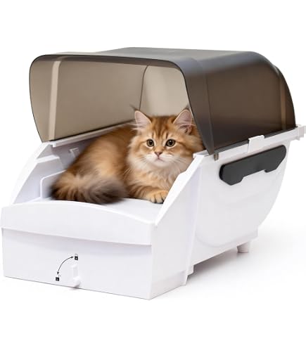 Amazon.co.jp: 自動猫トイレ 全自動 大型 UBPET C41 XXXLサイズ