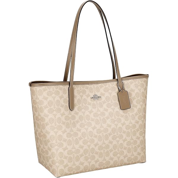 COACH HMP WKND TOTE トートバッグ ベージュ Coach CV976 Tote Bag, IMXAQ, One Size : Amazon.sg: Fashion