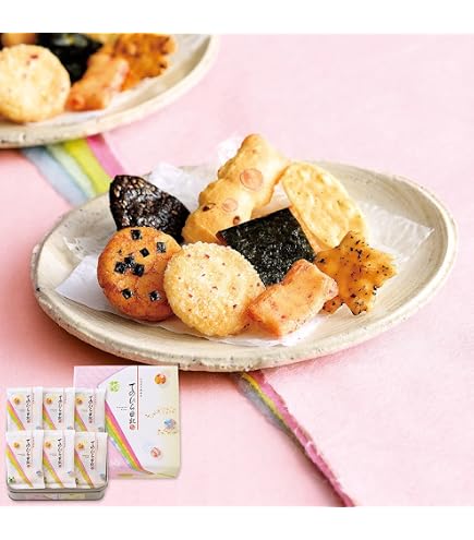 Amazon.co.jp: もち吉 夏だより 大缶 : 食品・飲料・お酒
