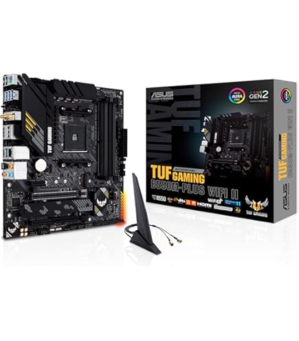 ASUS Tuf B550M-Plus Wifi Ii Amd Am4 Mainboard : Amazon.sg: Electronics