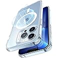 ESR iPhone13Proケース MagSafe対応 クリア 耐衝撃 米軍MIL規格 傷に強い背面 ワイヤレス充電 ストラップホール付き iphone13プロ ケース アイフォン 13 Pro 用 HaloLock搭載 ハイブリッド磁気ケース 6