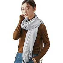Amazon | [Toyuxe] カシミヤ マフラー レディース カシミヤ100