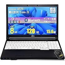 Amazon.co.jp: 【整備済み品】中古ノートパソコン 富士通