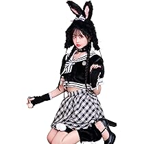 Amazon.co.jp: [Malymoon] コスプレ バニー セーラー アイドル